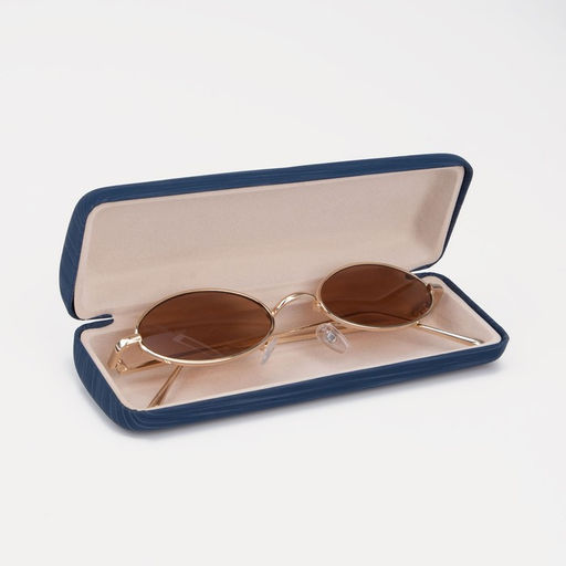 Футляр для очков, хлопушка, длина 15 см, цвет синий - Simaland фото 4