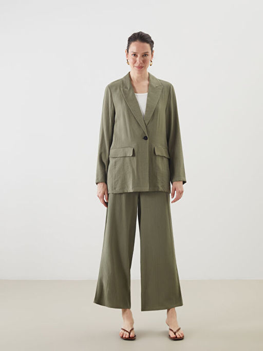 Regular Fit Kad?n Blazer Ceket