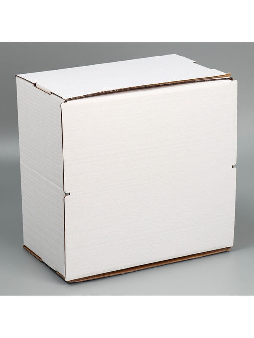 Цена за 5 шт. Коробка для торта с окном Белая 29,5 х 29,5 х 19 см - Дарите счастье фото 3