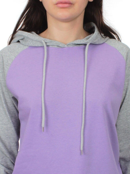 NOE103 VIOLET/GRAY Костюм спортивный женский (хлопок 90%, полиэстер 10%) - Fashion фото 4