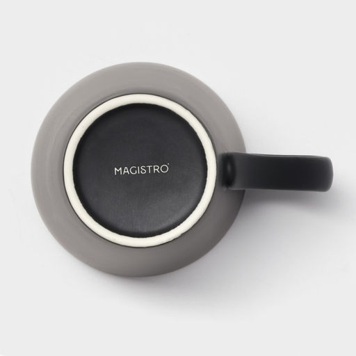 Кружка Magistro Matt black, 350 мл, фарфор, чёрная  фото 4