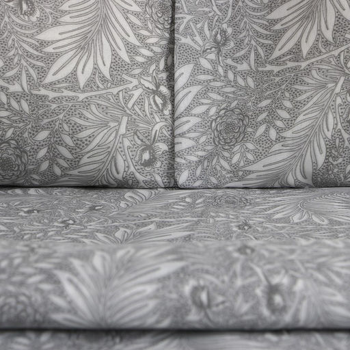 Постельное бельё 1,5 сп Экономь и Я "Морозный узор" 143х215 см, 145х214 см, 50х70 см-1 шт, 60 г/м2, микрофибра