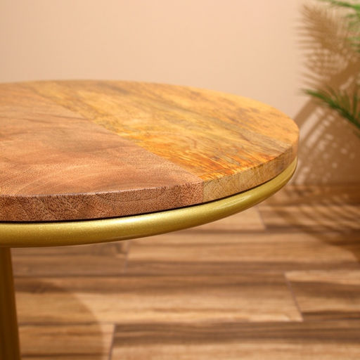 Столик кофейный, 40×40×53 см, манговое дерево