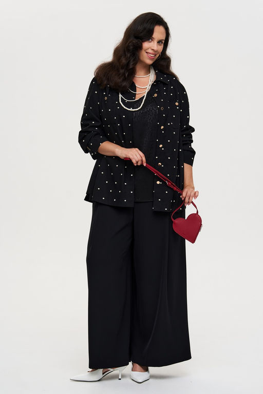 Рубашка Фачинелли черный - Intikoma фото 21