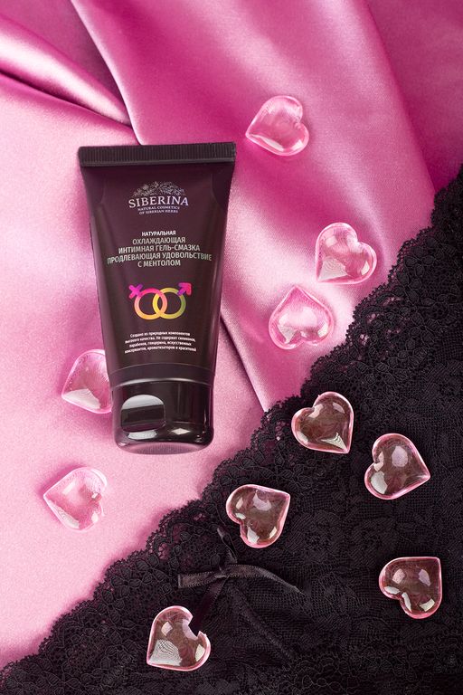 Охлаждающая интимная гель-смазка, продлевающая удовольствие с ментолом - Siberina фото 3