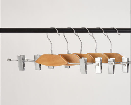 Вешалка для одежды деревянная с прищепками 36V 10 шт - Магазин вешалок фото 2