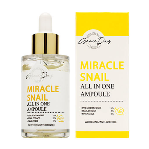 Восстанавливающая сыворотка для лица с муцином улитки
 - Miracle Snail All In One Ampoule, 50мл