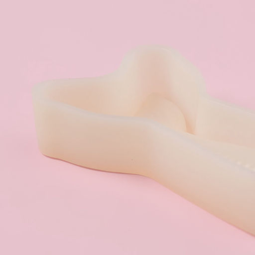 Молд для шоколада Доляна «Хвост русалки», пластик, 9.5×5.5×2 см, белый