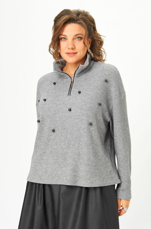 Джемпер ANDINA CITY 3016-25 серый