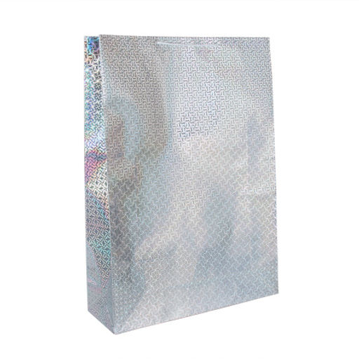 Цена за 12 шт. Пакет подарочный 49х69х16,5 голография / GW-118 /уп 12/180/плотность бумаги 157г/м2 микс - ГалеонТрейд фото 6