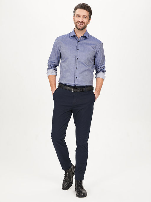 Сорочка мужская длинный рукав GREG 223/131/8179/ZV/1_GB  фото 6