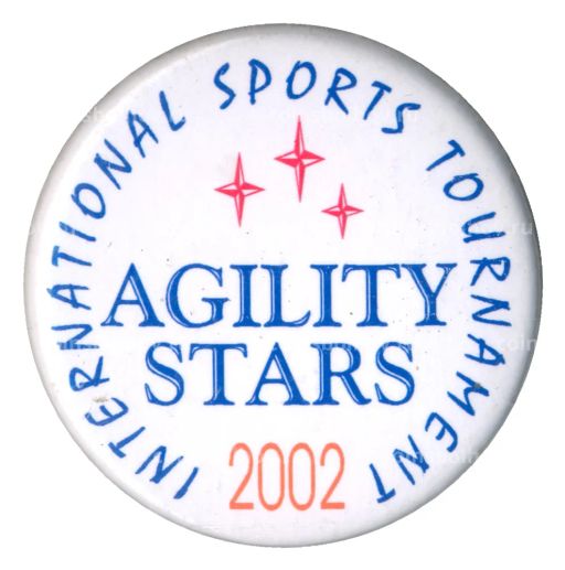 Значок Международный спортивный турнир Agility stars