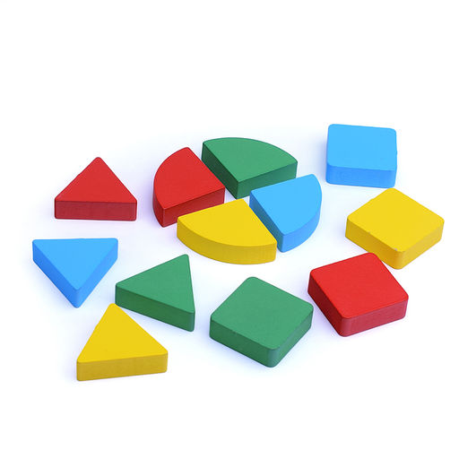 Игра логическая 2 в 1 Геометрия - Щепочка фото 3