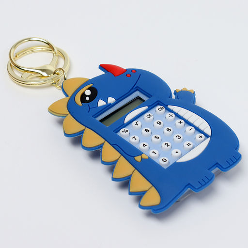 Головоломка-лабиринт Дино с калькулятором, на брелоке, цвета МИКС - Simaland фото 3