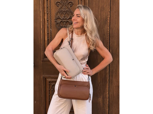 Сумка женская Lanotti YN223/коричневый