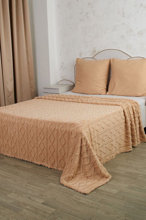 Плед Косичка велсофт