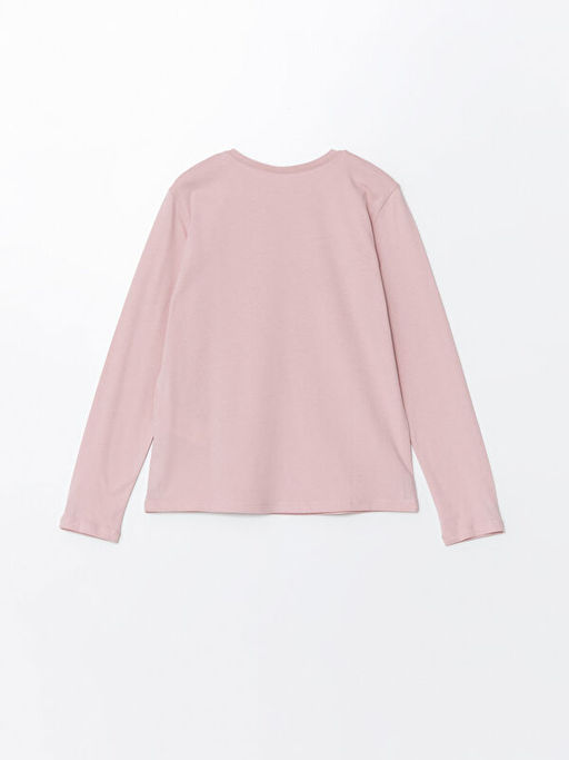 Bisiklet Yaka K?z ?ocuk Ti??rt - Waikiki фото 2