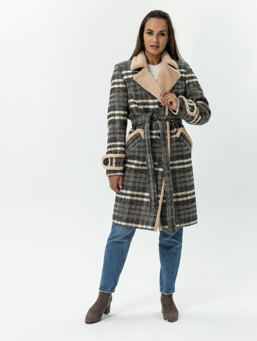 Ажур утепленное пальто - Dyuto фото 6