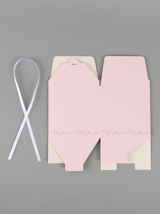 Цена за 10 шт. Коробка подарочная складная Only for you, 12×12×12 см