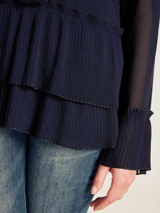 Блузка, синяя - Heine фото 5