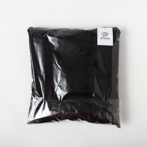 Подушка на стул «Этель» Home, 42×42 см, чёрная