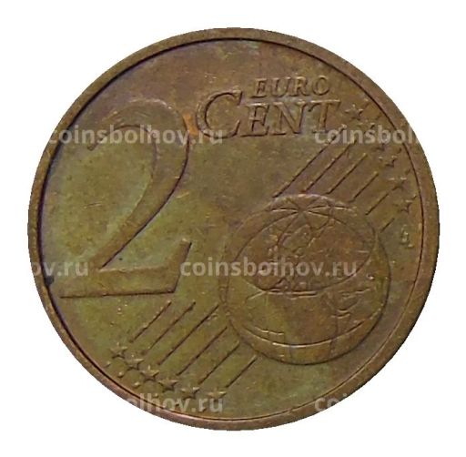 2 евроцента 2002 года F Германия