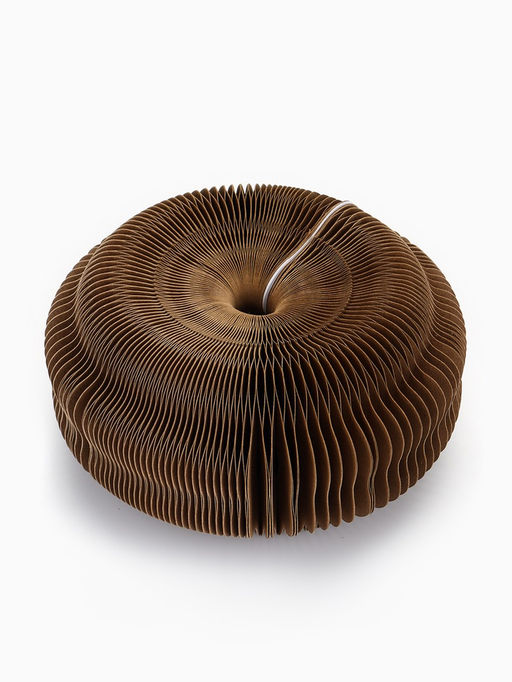 Когтеточка - игрушка «Пижон. Бублик», 11×11×7/20×11 см, гофрокартон, коричневая