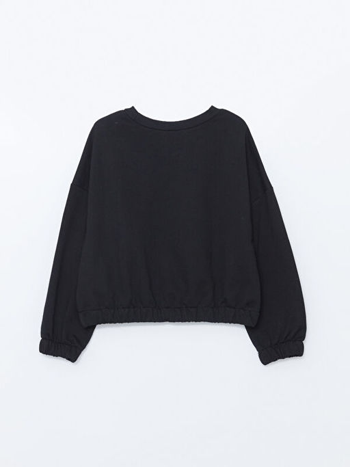 Bisiklet Yaka K?z ?ocuk Sweatshirt - Waikiki фото 3