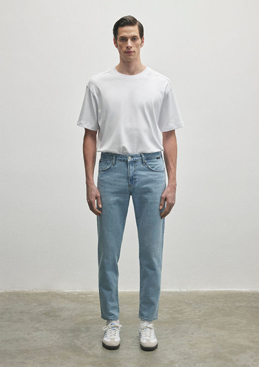 London Classic Denim Ac?k Mavi Jean Pantolon  фото 2
