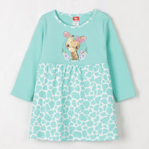 CRB wear/CSNG 62670-40-268 Платье для девочки, бирюзовый/Ex.Cherubino  фото 2