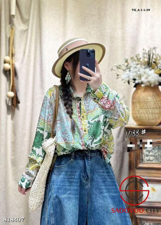 Женская блузка с длинным рукавом - Bruno фото 3