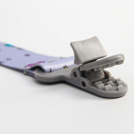 Держатель для соски - пустышки Крошка Я «Единороги», на ленте