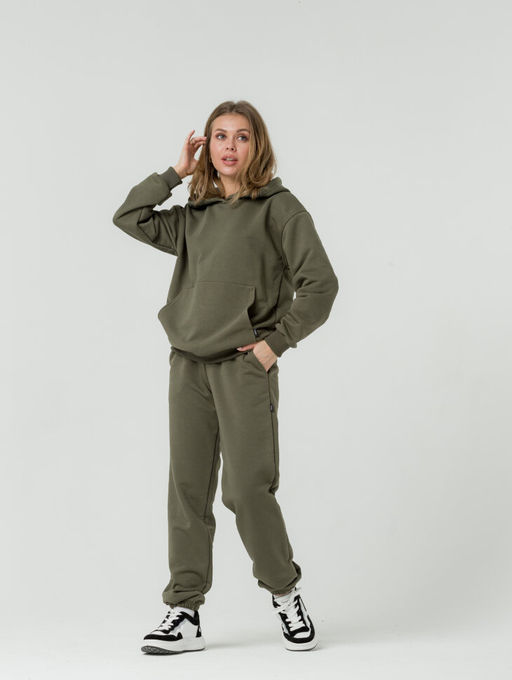 Футер 3х нитка ВЫСОКОЕ КАЧЕСТВО ПЕНЬЕ костюм женский - Knitka wear фото 3