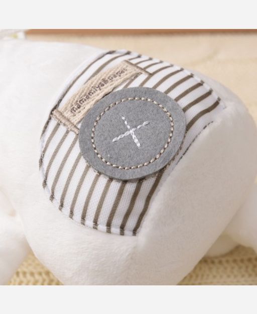 Мягкая игрушка Кролик Цвет Белый 9046476