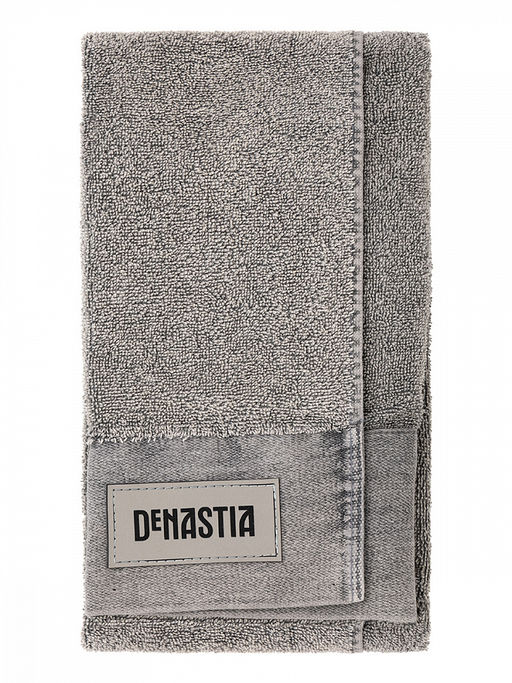 Полотенце для лица 50x90 серый махровая ткань - Denastia фото 2