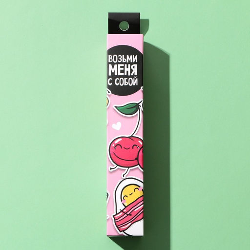 Набор столовых приборов Возьми меня с собой, вилка, ложка, нож - Mode forrest фото 3