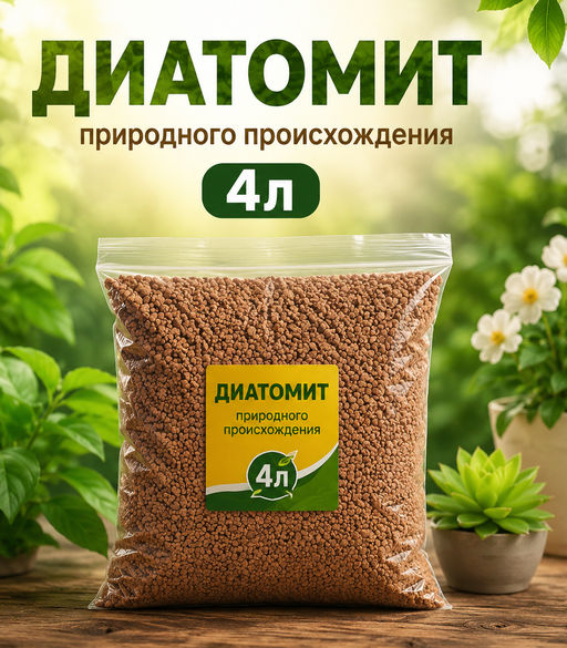 Диатомит (почвоулучшитель) 4л Био-Система - Биомастер фото 2