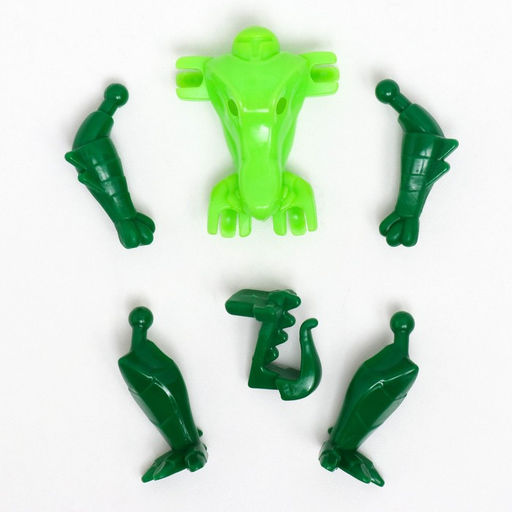 Цена за 3 шт. Конструктор «Робот Крокодил», 10 см