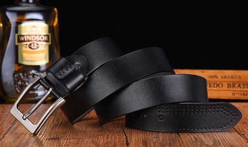 Ремень BL-L-9269-Black-125 - Ferro фото 4