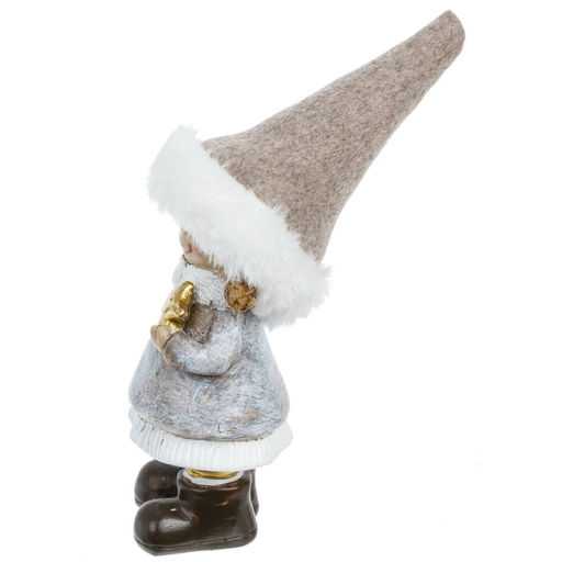 Фигурка декоративная "Девочка/Мальчик", L6 W5 H15 см, 2в.