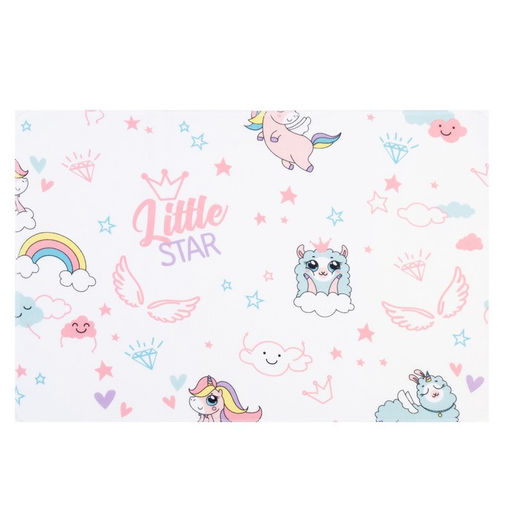 Пелёнка Крошка Я Little star 40*60 см, 100% хлопок  фото 4