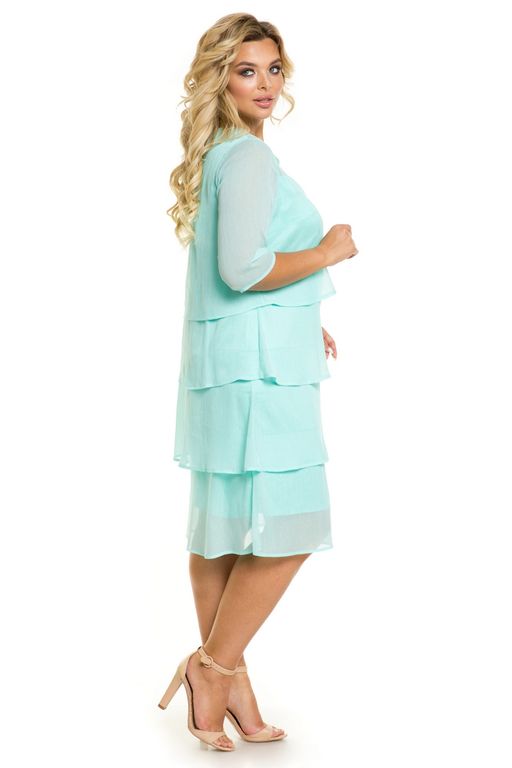 Платье 960 мятно-голубой - Novita фото 5