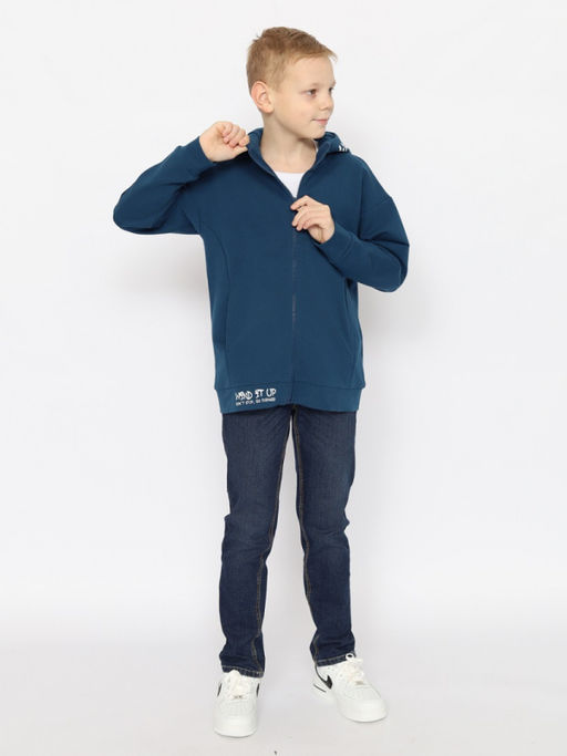 CRB wear/CSJB 63751-39-393 Толстовка для мальчика,индиго/Ex.Cherubino  фото 3