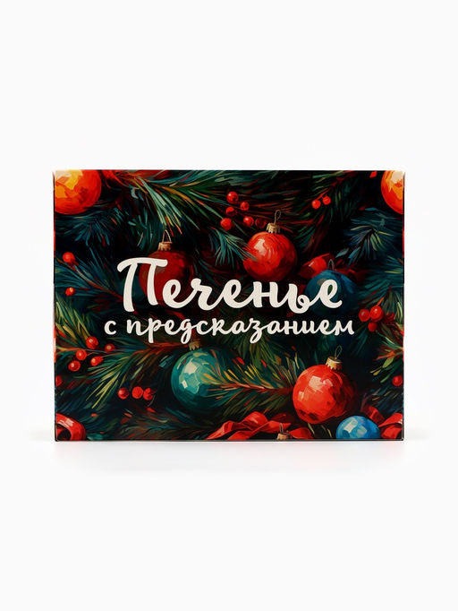 Печенье с предсказанием на новый год, 12 шт., 84 г - Фабрика счастья фото 4