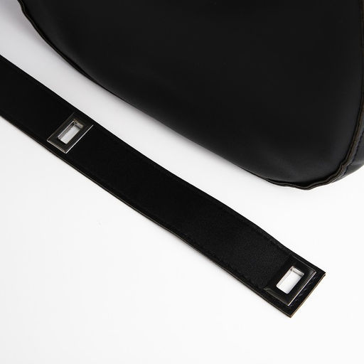 Сумка женская на одно плечо, на молнии, цвет чёрный - Nazamok фото 8