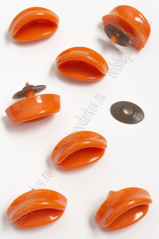 Фурнитура "Ротики для игрушек 4,3*2,4 см, с заглушками (10 шт) SF-3086