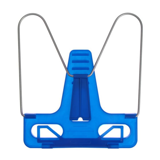 Подставка для книг «Отличный выбор», с пластиковым упором, эконом, синяя