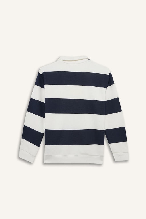 Polo Yaka _izgili Sweatshirt Erkek _ocuk - Defacto фото 5