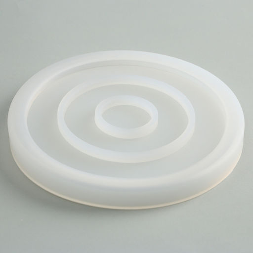 Подставка из гипса. Набор для создания поддона с красками Круг