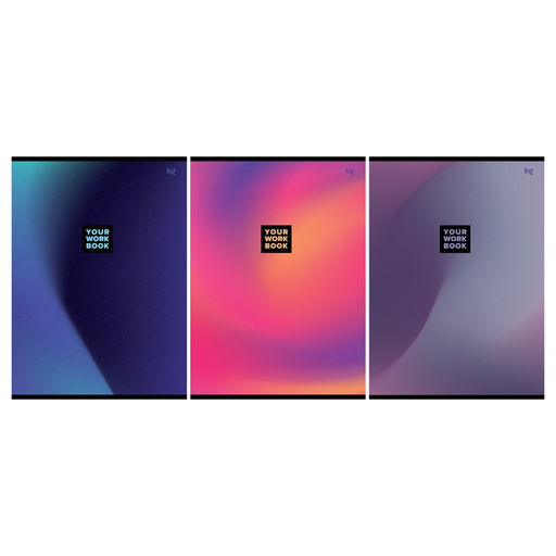Тетрадь 48л. А4 "Monocolor.Gradient" клетка (Т4ск48 63251, "BG")